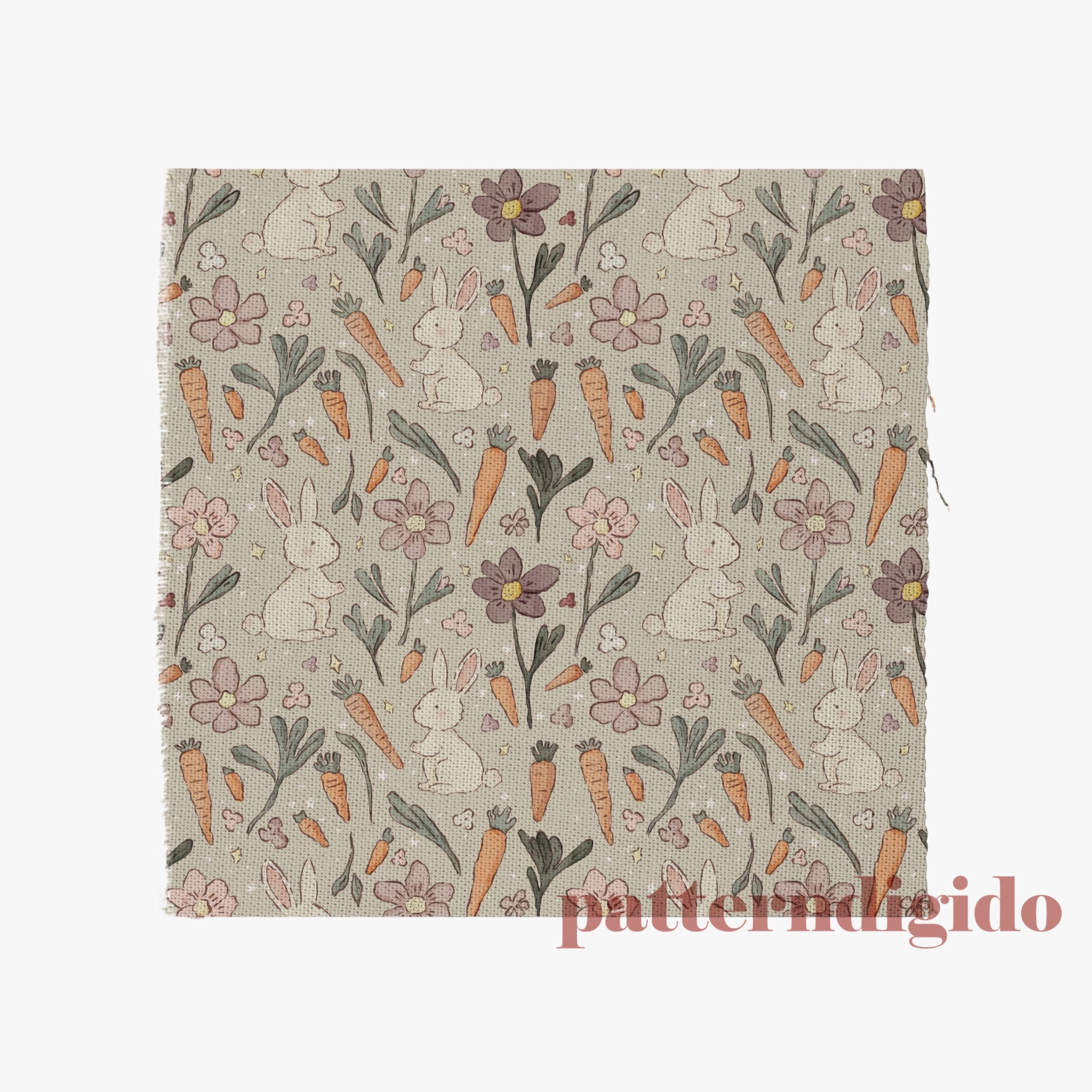 Floral Easter Spring Seamless Repeating Pattern File for Sublimation ...