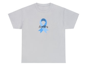 Prostate Cancer Fighter Unisex Heavy Cotton Tee