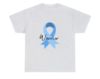 Prostate Cancer Warrior Cotton Tee
