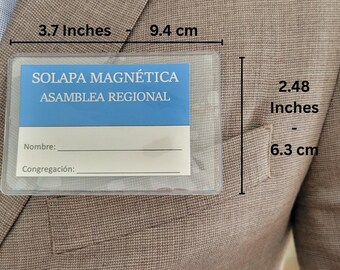 JW Badge Card Holder - JW Solapa Magnética