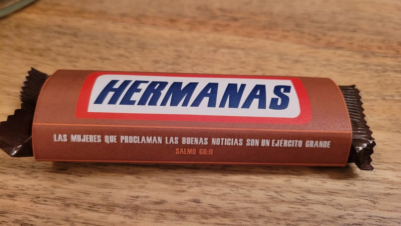 JW Regalo para Hermanas - Precursores - Ancianos JW Pioneer Gift - Chocolate Wrapper image 7