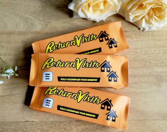 JW Pioneer Gift - Chocolate Bar Wrapper
