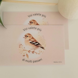 Regalo JW ITALIANO - Carta di incoraggiamento JW - Biglietto di incoraggiamento Jw