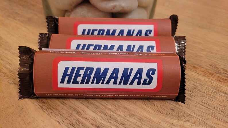 JW Regalo para Hermanas - Precursores - Ancianos JW Pioneer Gift - Chocolate Wrapper image 1