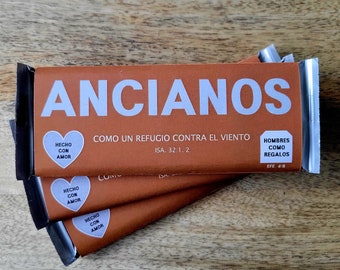 JW Regalo para Ancianos - JW Elder Gift - chocoladeverpakking