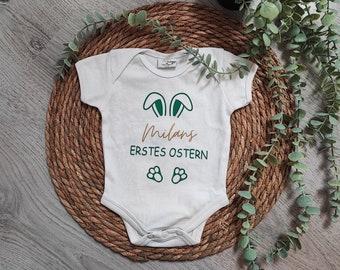 Baby Body Ostern Mein erstes Ostern-Body mit Namen | Baby Outfit | Personalisiertes Oster Outfit