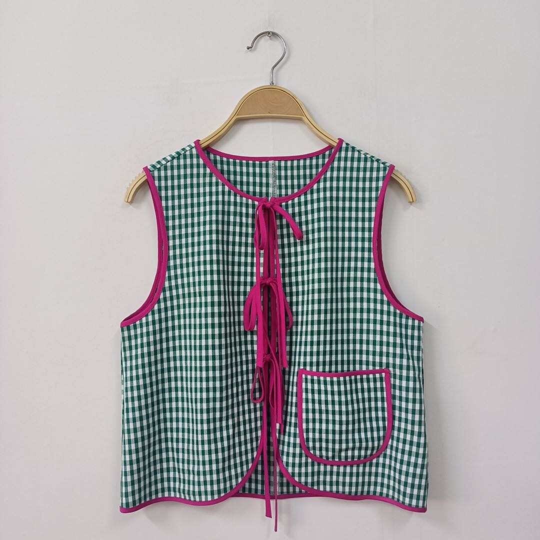 Gingham vest shop