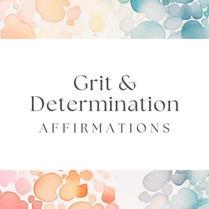 Grinta e determinazione Carte di affermazione Modelli modificabili Coinvolgimento Salute mentale Social media Amore per se stessi Cura di sé Post Carte Vibrazioni positive