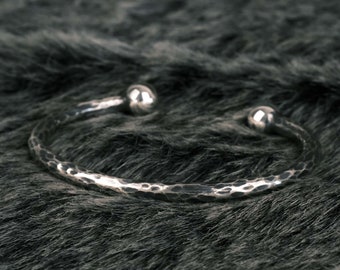 Handmade Men's Silver Bracelet, 925 Sterling Silver Adjustable Bracelet, Handmade Cuff Silver Bracelet,  Valentine Gift , Gift For Him