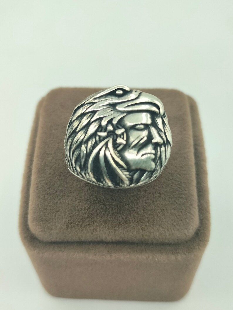925 Sterling Silver Men's Ring,indian Silver Ring, Handmade Men's Ring ...