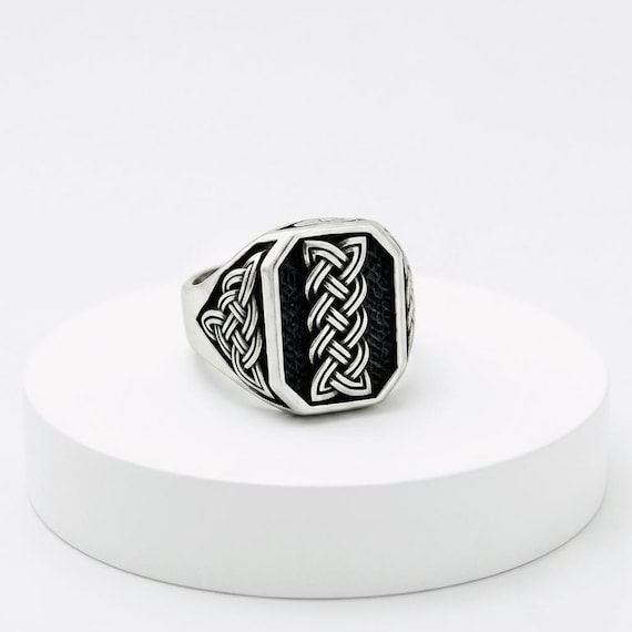 925 Sterling Silver Men's Ring, Men's Handmade Ring, Personalized
