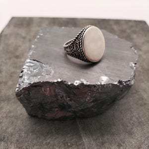 925 Sterling Silver Men&#39;s Ring, Handmade Silver Ring, Anniversary Gift, Gift for Lover, New Year Gift, Little Finger Silver Ring