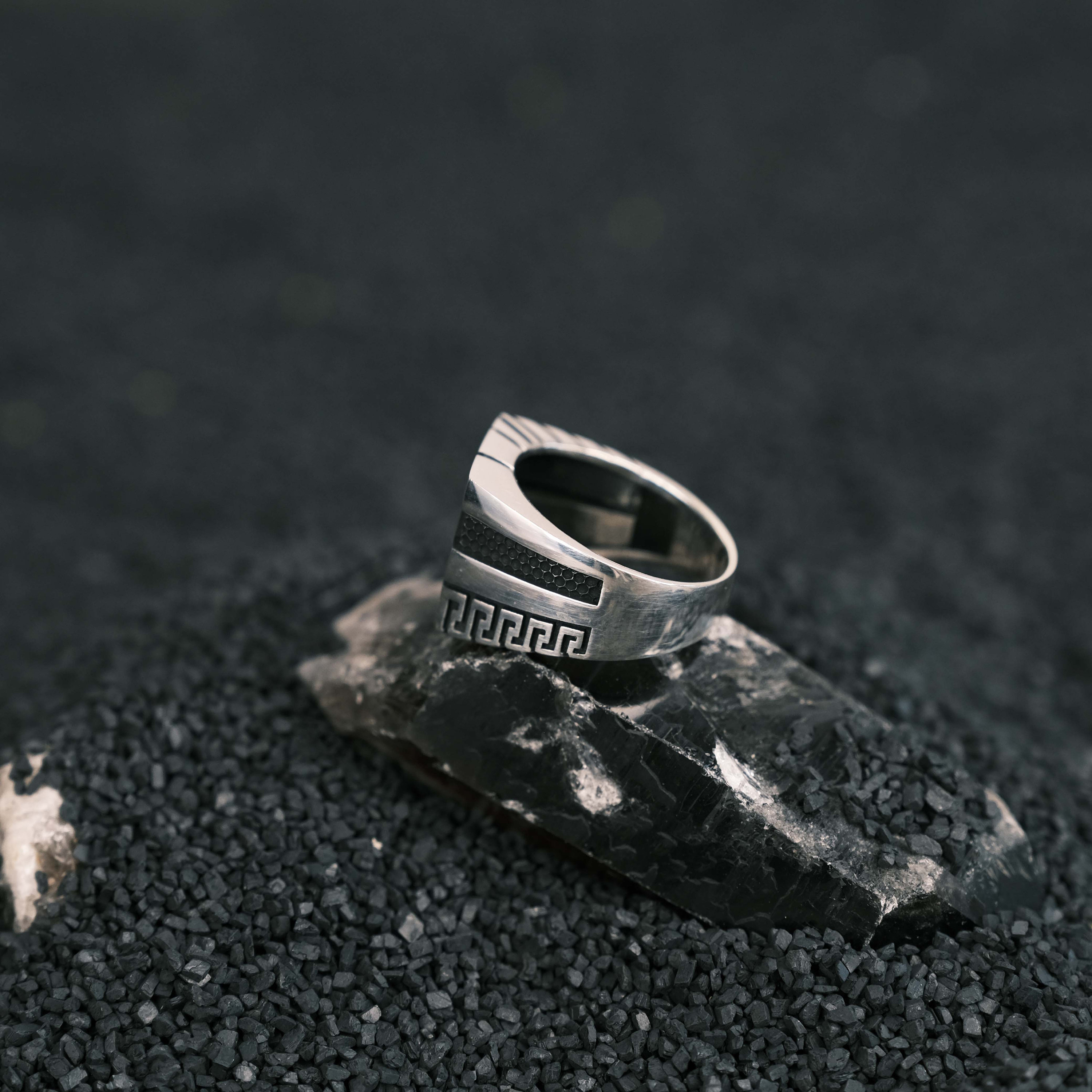 925 Sterling Silver Men's Ring, Men's Handmade Ring, Personalized ...