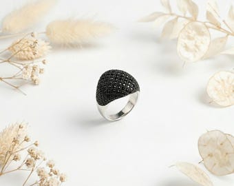 925 Sterling Silver Men's Ring, Men's Handmade Ring, Personalized Silver Ring, Gift For Him, For Men Accessory