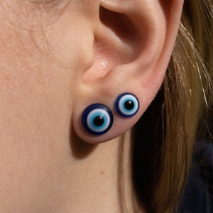 Evil Eye Earrings zdjęcie 1