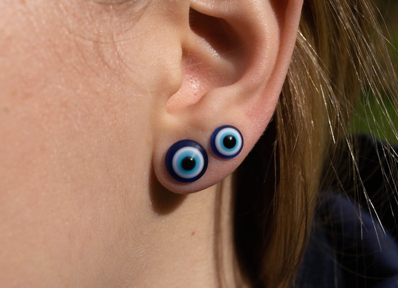 Evil Eye Earrings zdjęcie 1