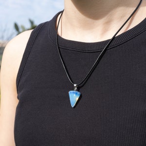 Opalite Necklace, Opalite Pendulum Necklace image 5