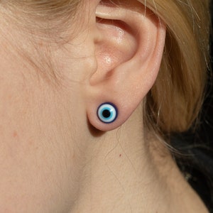 Evil Eye Earrings image 6