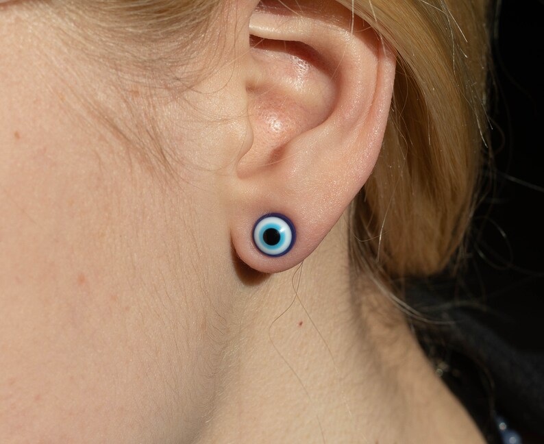 Evil Eye Earrings image 6