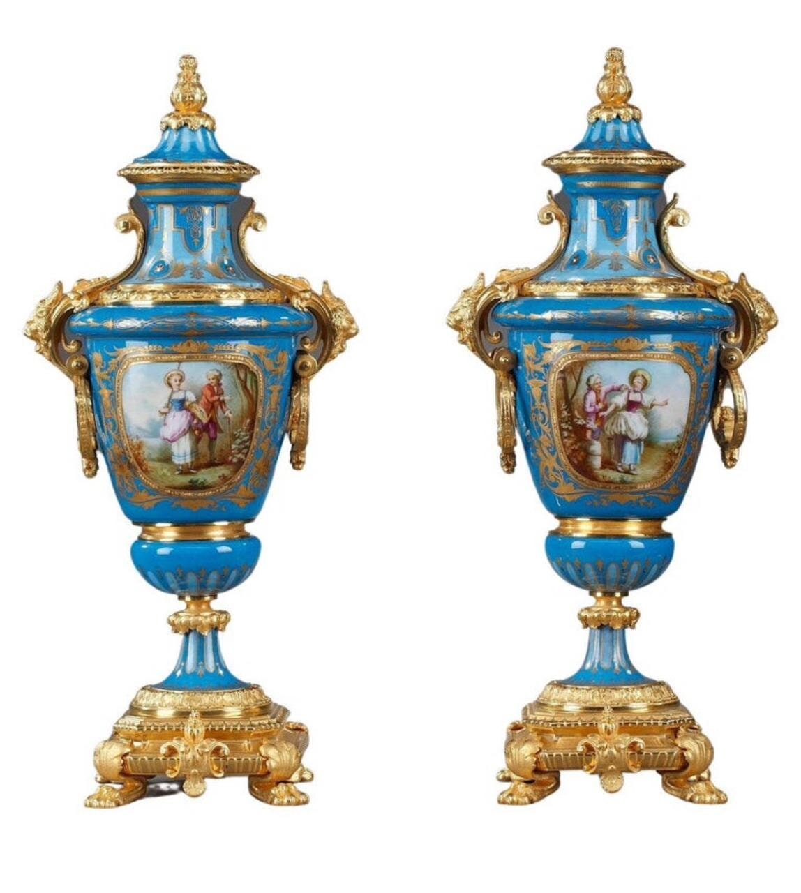 Antique sevres vase - Etsy 日本