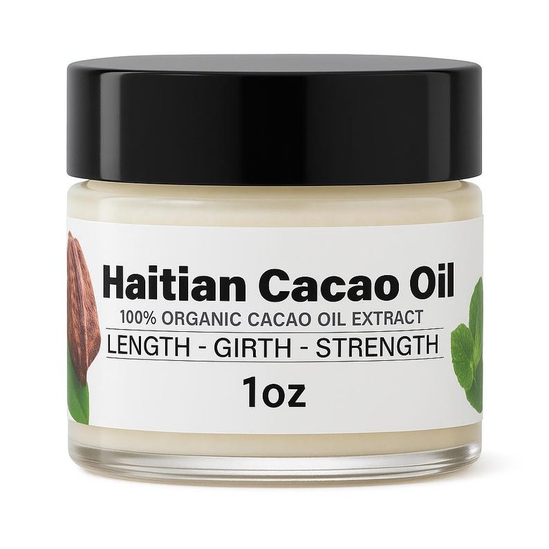 Gres cacao organic from port de paix oil extract from cacao tree 100% organic handmade male ayiti haiti cacao image 2
