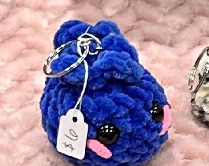Blueberry Keychain PDF Pattern, Crochet Blueberry Pattern, PDF Pattern