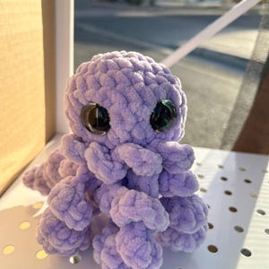 Crocheted Jellyfish Plush: Handmade Ocean Nursery Decor