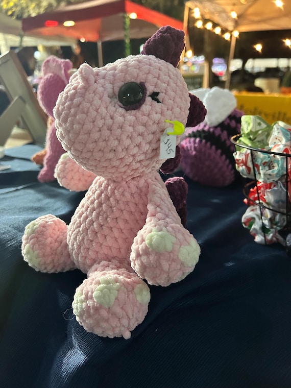 Crochet Dinosaur Plushie