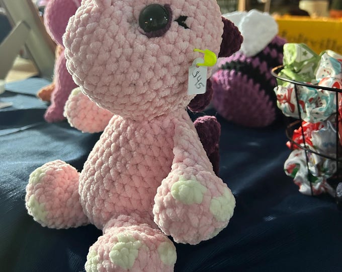 Crochet Dinosaur Plushie
