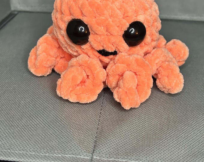 Ozzy Octopus Crochet Pattern – Cute Amigurumi Sea Creature, Easy Ocean Plush DIY Tutorial, Instant PDF Download