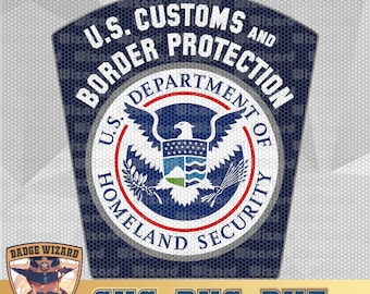 US Customs and Border Protection (svg, png, dxf), Cricut Ready (Digital Download)