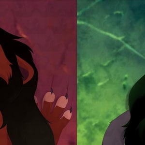 Adult 18+ Scarred Lion pillowcase