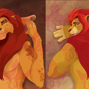 Guard Prince lion Adult Daki