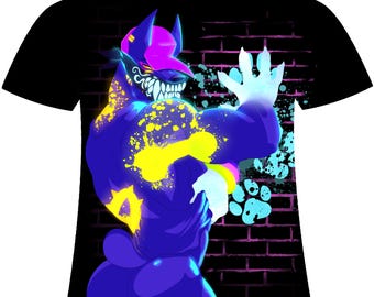 Neon Night Doberman Shirt