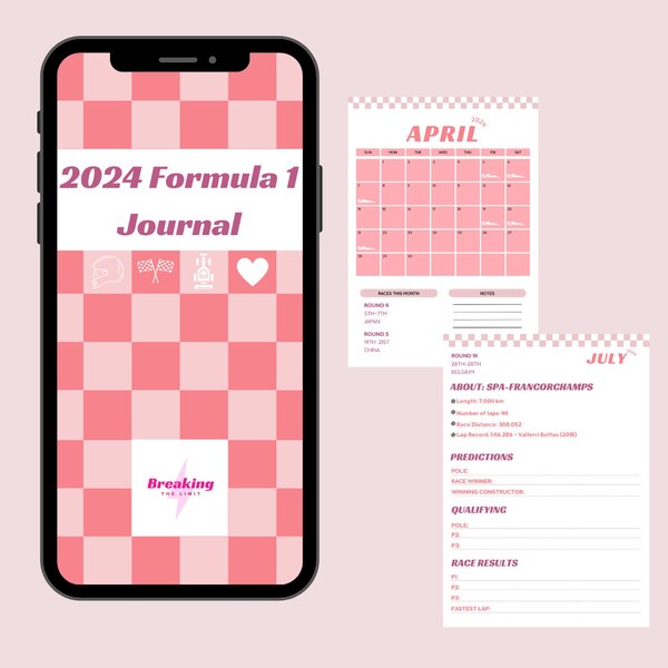 Formula 1 2024 Season Journal