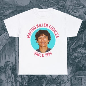 Custom Birthday Shirt Richard Ramirez Customized T-shirt Personalized Tee Serial Killers Cool Best Gift Dark Humor Offensive Meme Insulting
