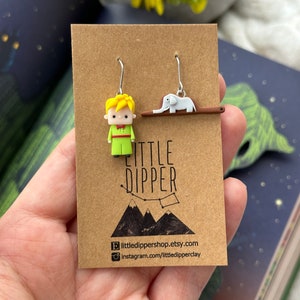 The Little Prince Inspired Earrings