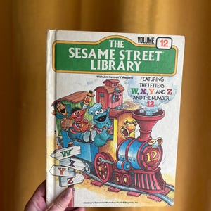 1970年代 - セサミストリート ライブラリー - 第12巻のみヴィンテージ - クラシック - 児童文学、コレクター向けギフトアイデア - 子供向けの本
