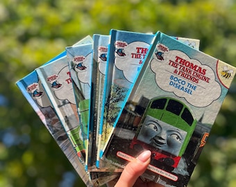Thomas The Tank Engine, Vintage book, collector gift idea, Coffee Table Books- books sold seperately, 1990