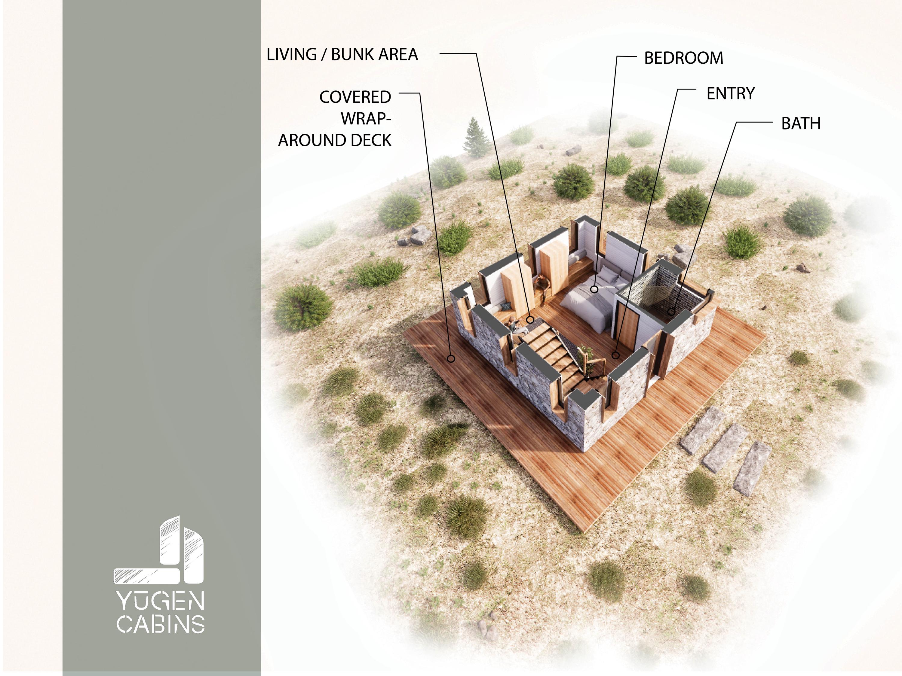 Smokey's Cabin DIY Bundle Architectural Plans: 20x20 Cottage With ...