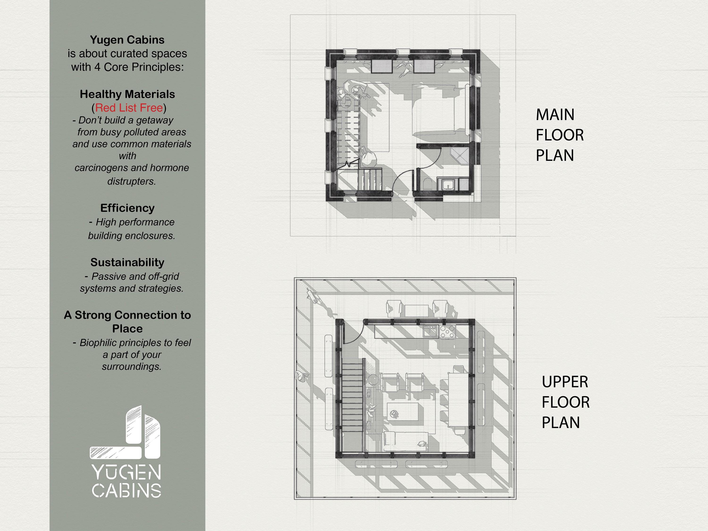 Smokey's Cabin - Hilltop Cabin Plans: 20'x20' Lookout Cottage ...