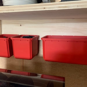 Milwaukee Bin Wall Mounts | Packout Red Bin Wall Hangers
