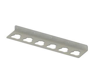 Milwaukee M12 6 Battery Holder DXF files for Plasma or laser cutter