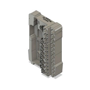 Milwaukee M12 High Speed Ratchet & 3/8 socket set Packout Insert .STL 3D file