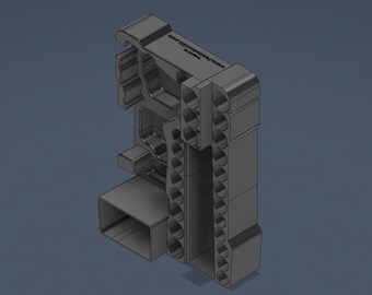 Milwaukee M12 FUEL Subcompact 3/8" Impact Wrench & 3/8 socket set Packout Insert .STL 3D File