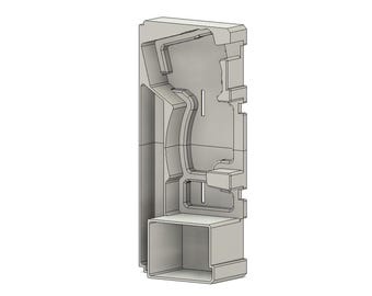 Milwaukee M12 Stubby 3/8" Impact Wrench Drawer Packout Insert .STL 3D File