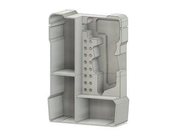 Milwaukee M12 Right Angle Die Grinder Gen 2 Packout Insert .STL 3D File