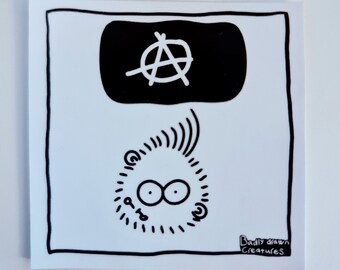 Anarchy sticker / Anarkia tarra