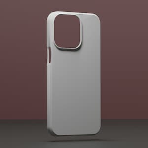 Iphone 15 Pro Max Handyhülle neu gestaltet für Komfort - 3D-Modell stl High Poly (Hard oder Soft Shell Ready)