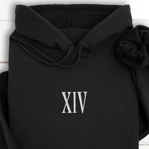 Bestickter FFXIV Hoodie FF14 Sweatshirt